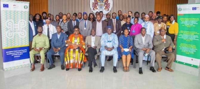 ECOWAS SSRG Training Workshop Kicks off In The Gambia