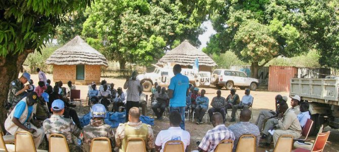 South Sudan: Where are the Anchors for People Centred Security?