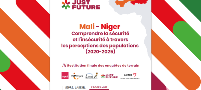 Mali – Niger Comprendre la sécurité et l’insécurité à travers les perceptions des populations (2020-2025) Mali – Niger Comprendre la sécurité et l’insécurité à travers les perceptions des populations (2020-2025)