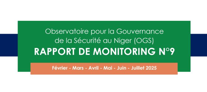 OGS in collaboration with ASSN launches a citizen monitoring process of the security situation in Niger